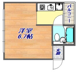 サルナートなかはらの物件間取画像